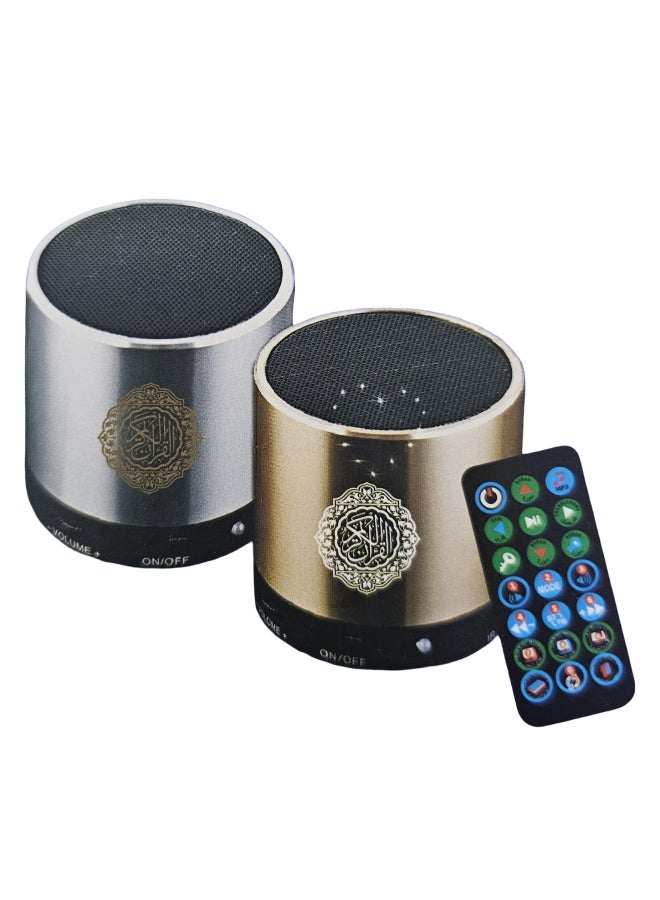 جهاز قراءة القرآن لعدة قراء ومترجم لاكثر من لغة وتفسير صوتي وراديو ومشغل MP3 وريموت كونترول - Image 1